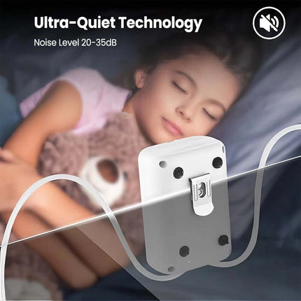 Ultra Quiet Portable USB Rechargeable Aquarium Fish Tank Oxygen Air Pump Aerator