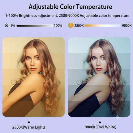 30cm Magnetic RGB Handheld Light Wand Full Color LED Tube for Camera Shooting