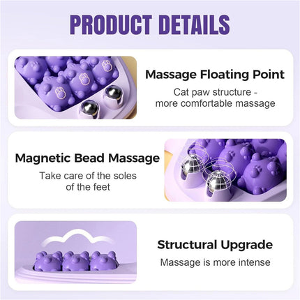 Foot Massager Ergonomic Design Compact Portable For Home Office Travel
