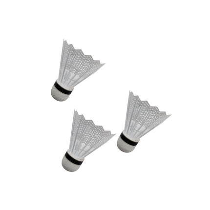 Selfstudy Badminton Trainer Set Telescopic Rod Rebound Training Practice Tool H
