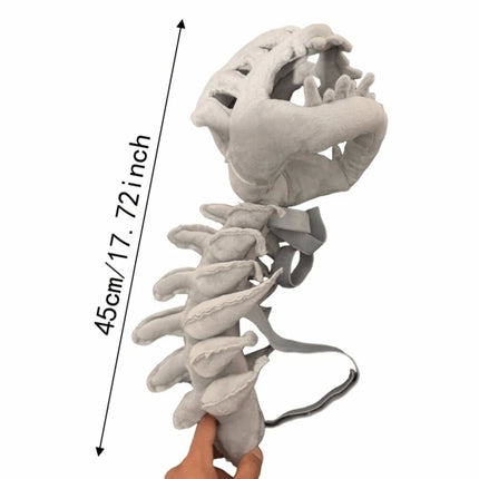 45CM Dinosaur Skeleton Costume for Halloween Pet Dress Up