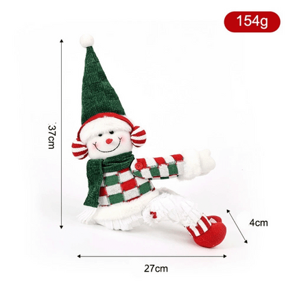 Santa Claus Curtain Clips Elk Christmas Curtain Buckle Living Room