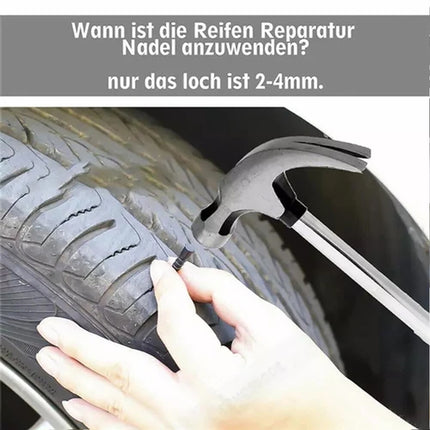4WD Offroad 148PCS Tyre Puncture Repair Recovery Kit Heavy Duty Plugs Tubeless