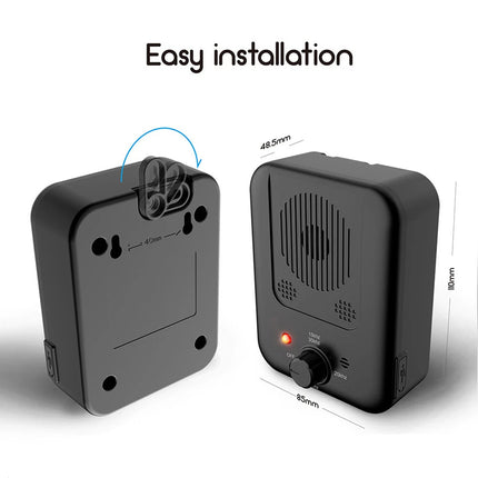 2PCS Outdoor Waterproof Ultrasonic Device Pet Bark Deterrent Tool for Dog Behaviour Training