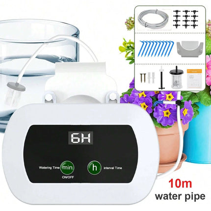 Automatic Drip Irrigation System Plant Controller Self Watering Git Garden