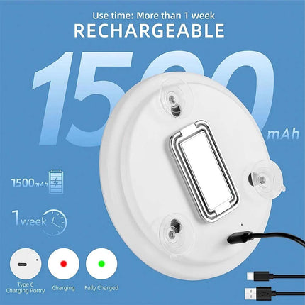 30x Magnifying Makeup Cosmetic Beauty Bathroom Mirror with LED Light 360° Spin