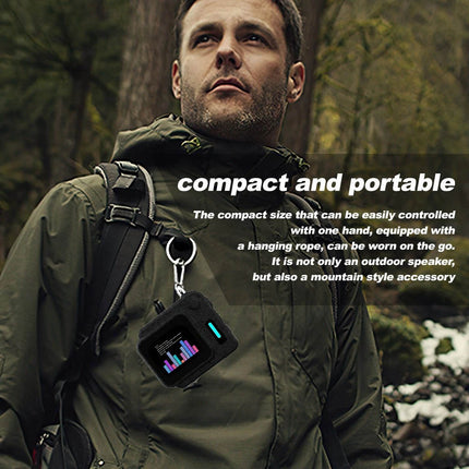 Powerful Bluetooth Speaker with LED Display Screen Wireless Portable Mini Stereo