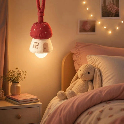 Cute Bedside Light Novelty Ambient Lamp Mushroom Night Light
