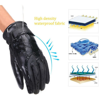 Unisex Electric Heated Gloves Skiing Motorcycle Winter Warm Touch Screen Outdoor