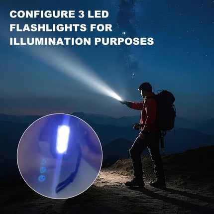 Hand Crank Dynamo Wind Up Solar Portable AM FM Radio USB Charger Light Torch