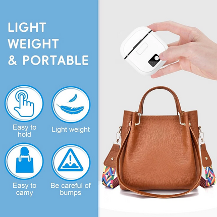 Automatic Electric Toe Nail Clippers With Light Trimmer USB Rechargeable