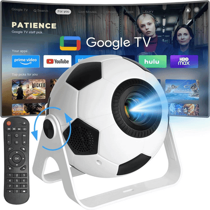 Mini Portable LED Projector For Android 11 Bluetooth Theater 4K Electronic Focus