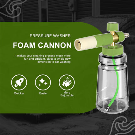 1L Foam Cannon Bottle Sprayer for Car Pressure Washer