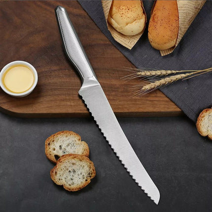 9inch Bread Knife German Stainless Steel Kitchen breakfast Sandwich Knife
