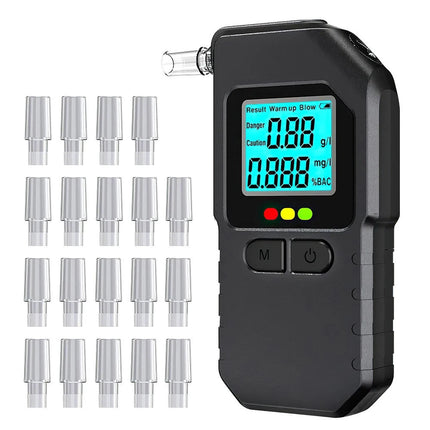 Breathalyzer Alcohol Tester Breath Test LCD Display Analyzer Tester Breathalyzer