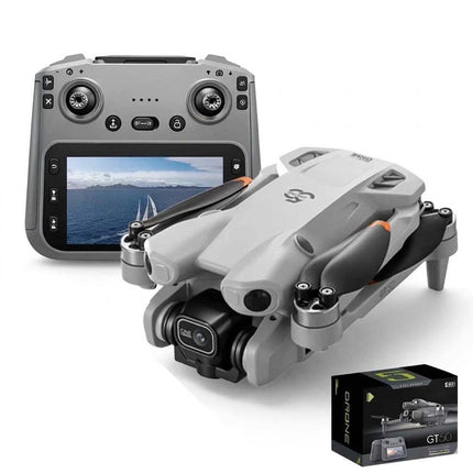 3 Batteries GT50 Foldable Drone with HD Dual Camera Quadcopter Long Flight Time Beginners Adults