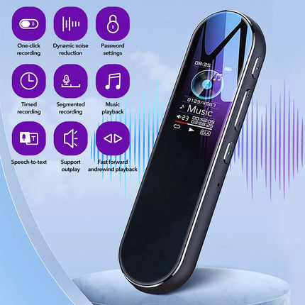 Portable Mini Digital Voice Recorder Audio MP3 Player Sound Recording Device AU