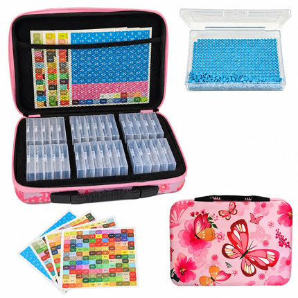 DiamondPainting Storage Containers Portable Bead Storage Organizer 32 Gird Box