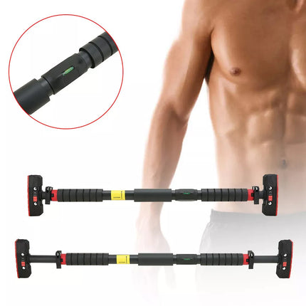 Pull Up Bar Chin Up Bar 70-100cm Adjustable Push Up Bar Doorway Wall Gym Frame