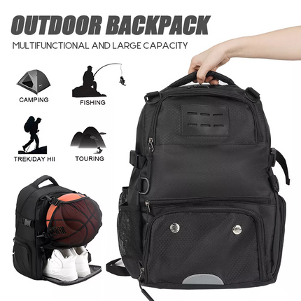 Large Waterproof Backpack Sports Backpack Gym School Laptop Backpack Outdoor