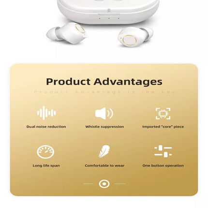 Digital Hearing Aids Invisible Noise Cancelling 16 Channels Sound Amplifier