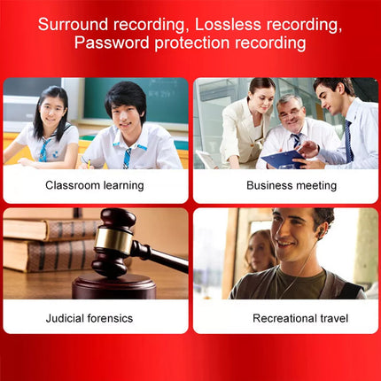 Mini Digital Voice Activated Recorder Noise Reduction Hifi Audio Sound Recorder