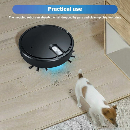 Smart Robot Vacuum Cleaner Automatic Sweeper Floor Carpet Clean Rechargeable