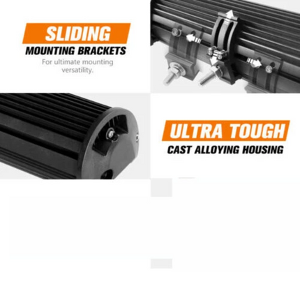 28inch CREE LED Light Bar Spot Beam Triple Row Work Driving Lamp 28" 4WD
