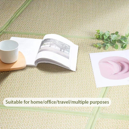180*180cm Tatami Mat Japanese Mattress Natural Rush Grass Floor Large Area Rug