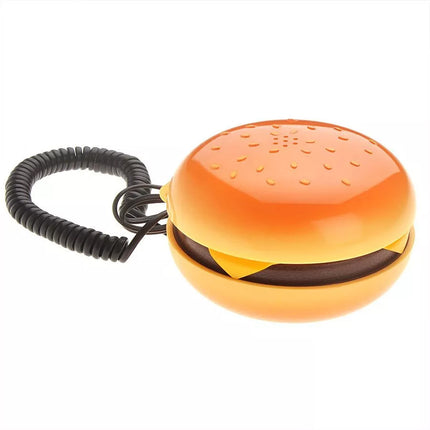 Analog Juno Hamburger Telephone Cheeseburger Burger Home Desktop Corded Phone