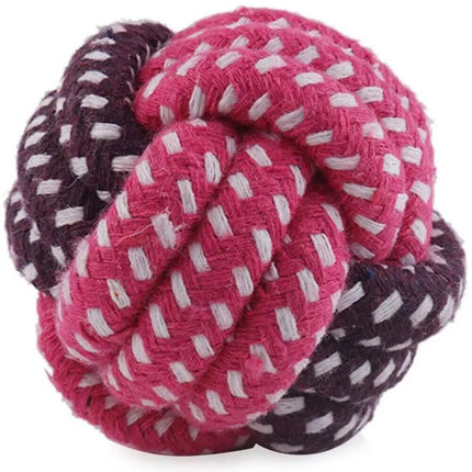 10Pc Dog Braided Rope Toys Pet Puppy Chew Bite Toy Gift Tough Cotton Clean Teeth