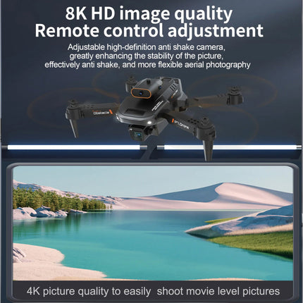 8K GPS Drone with HD Camera Drones 5G WiFi FPV Foldable RC Quadcopter Brushless