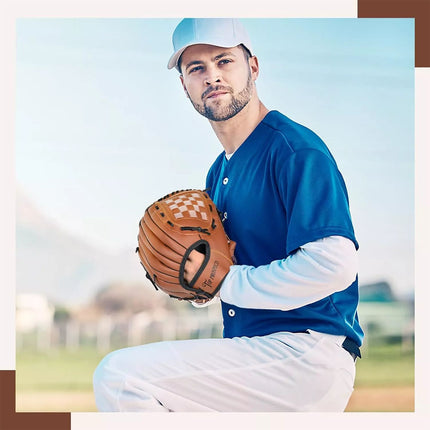 Premium Leather Baseball Glove with one Free Baseball