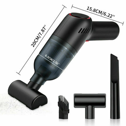 8000Pa Car Vacuum Cleaner Portable Cordless Handheld Rechargeable Wet Dry Duster