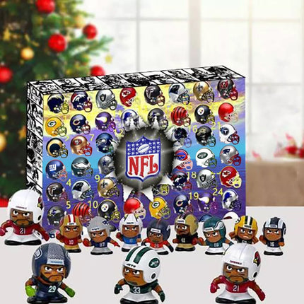 Christmas Countdown Gift  NFL's Advent Calendar for Football Fans - New in Box - Limited Edition