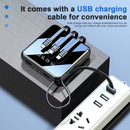 Portable 900000mAh Power Bank Mini USB Backup Battery Charger For Mobile Phone