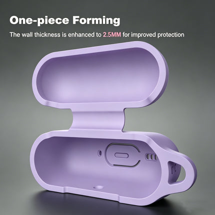 Airpods Pro 2nd Generation Case Protective Cover With Hook Purple