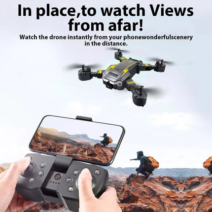 8K Drone HD Dual Camera GPS Drones WiFi FPV Foldable RC Quadcopter 3 Battery