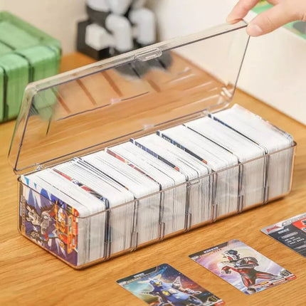 Trading Card Storage Box 700 Baseball Card Holder with Dividers for Sports Cards
