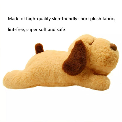 Pet Puppy Cat Soft Plush Toy Heartbeat Sleeping Buddy Dog Behavioral Anxiety Aid