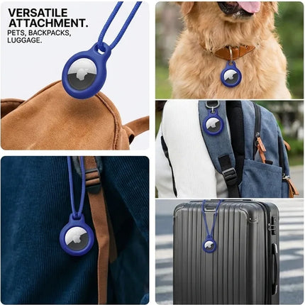 Apple AirTag Lanyard Case Protector Cover Blue