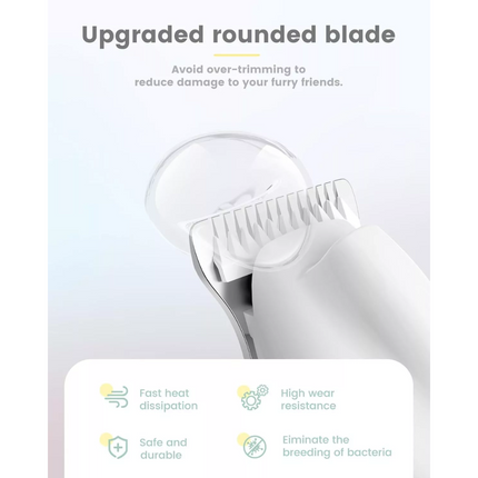Pet Dog Electric Groomer Trimmer Pet Foot Hair Cat Dog Paw Shaver LED Waterproof