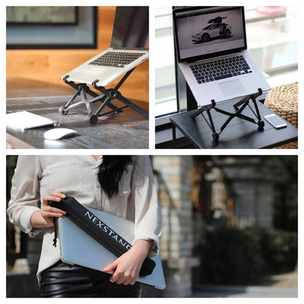 Laptop Notebook Desk Stand Mount Holder Adjustable Folding Portable Cooling Pad