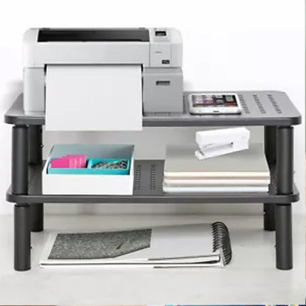 Height Adjustable Computer Monitor Stand Riser Laptop Printer TV Desktop Mount Without Drawer