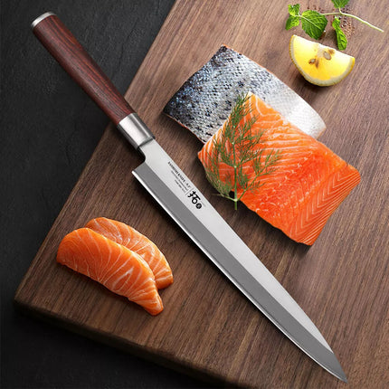 24cm Sashimi Knife Yanagiba Kitchen Fish Sushi Salmon Slicing Chef Knife