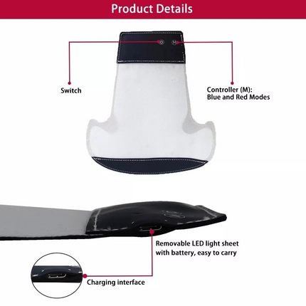 Laser&LED Red Light Therapy Cap Hair Growth Fast Regrowth Anti Hair Loss Hat