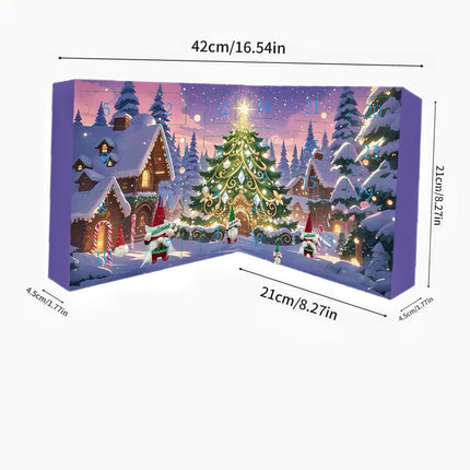Christmas Gnome Advent Calendar 2025 with Gnome Plush 24Day Gonk Advent Calendar 24Pcs Gnome 2#