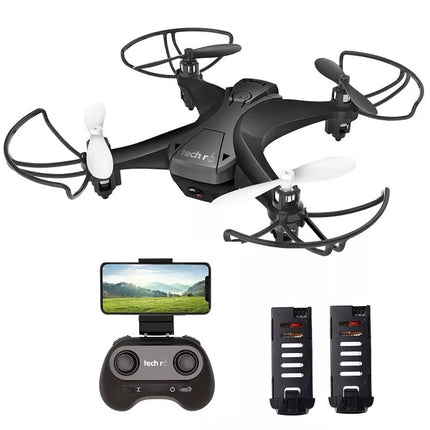 RC Wi-Fi FPV Beginner Mini Drone w/ HD Camera and 2 x Batteries