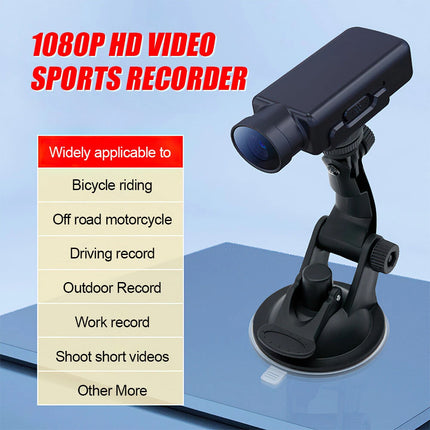 Motorcycle Sport Action Camera 1080P HD Bike Helmet Dash Cam Video Recorder