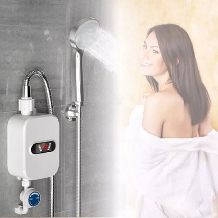 Mini Electric Instant Tankless Hot Water Heater Under Sink Shower Water System